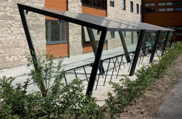 Навес для велосипеда от дождя